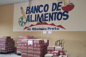 Fundo Social distribui mais de 5 mil litros de leite arrecadados por rede de supermercados em Ribeirão Preto
