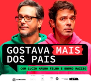 Bruno Mazzeo e Lúcio Mauro Filho trazem ao Theatro Pedro II espetáculo sobre heranças da comédia