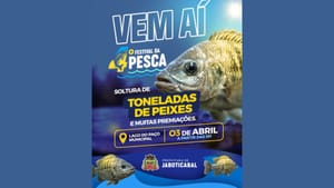 Jaboticabal anuncia 4.º Festival da Pesca com início à meia-noite de 3 de abril