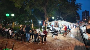Festival Gastronômico anima Praça 21 de Abril com comidas, música e artesanato no fim de semana