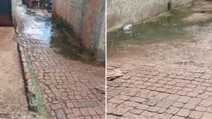 Vazamento de esgoto na zona Norte de Ribeirão Preto persiste e preocupa moradores