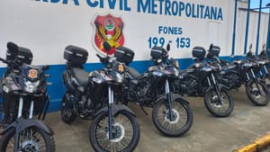 Sertãozinho recebe seis novas motocicletas para ampliar patrulhamento da GCM