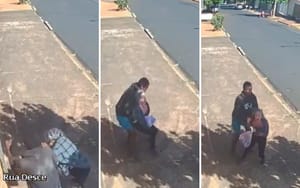 Aposentada é atacada na rua em Ribeirão Preto; suspeito com antecedentes foi preso em flagrante