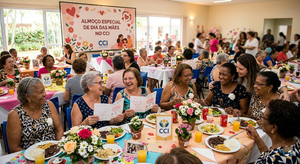 Centro de convivência promove almoço em homenagem ao Dia das Mães em Pitangueiras