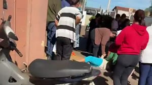 Forro da Farmácia Municipal de Bebedouro desaba e público é atendido em novo local