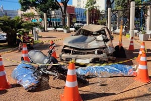 Franca monta cena com carros destruídos e usa IA para reforçar campanha do Maio Amarelo