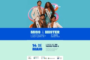 Miss e Mister LGBTQIAPN+ chega à 15ª edição e celebra diversidade no palco do Theatro Pedro II