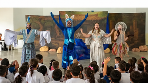 Peça infantil sobre conservação da água chega à Escola Elza Pavan em Barrinha
