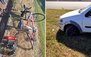 Triatleta ribeirão-pretana Rose Hoeppner é atropelada durante treino na Anhanguera e passa a receber atendimento hospitalar