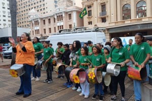 Marcha em Ribeirão Preto mobiliza comunidade contra abuso sexual infantojuvenil