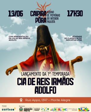 Projeto lança acervo audiovisual da Folia de Reis e fortalece o patrimônio cultural em Ribeirão Preto