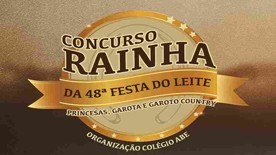 Contagem regressiva para a eleição da Corte da 48ª Festa do Leite de Batatais