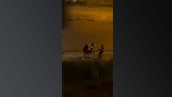 Briga após colisão entre BMW e motocicleta mobiliza moradores no Guaporé, em Ribeirão Preto