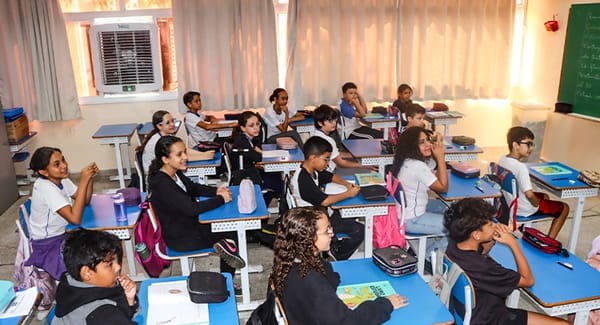 Rede municipal de Franca inicia climatização de salas com investimento de R$ 1,5 milhão