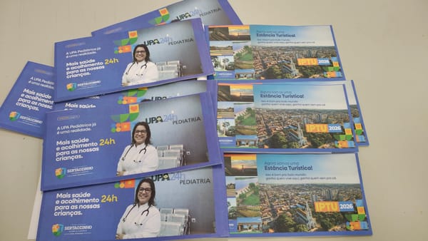 Sertãozinho inicia envio dos carnês do IPTU 2026 a partir de 2 de fevereiro