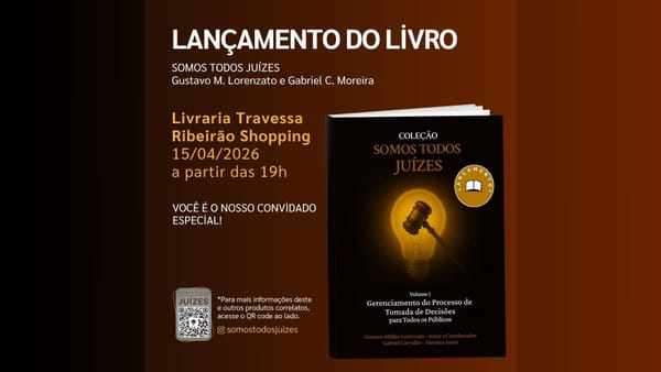 Livro sobre tomada de decisões será lançado com evento aberto ao público em Ribeirão Preto