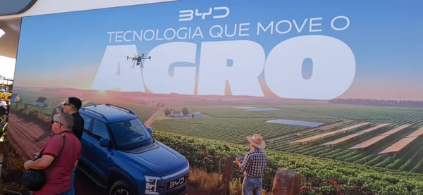 BYD reforça aposta no agronegócio e anuncia ampliação de rede durante feira em Ribeirão Preto