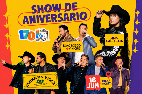 Show dos 170 anos de Ribeirão Preto registra grande procura por ingressos solidários no primeiro dia